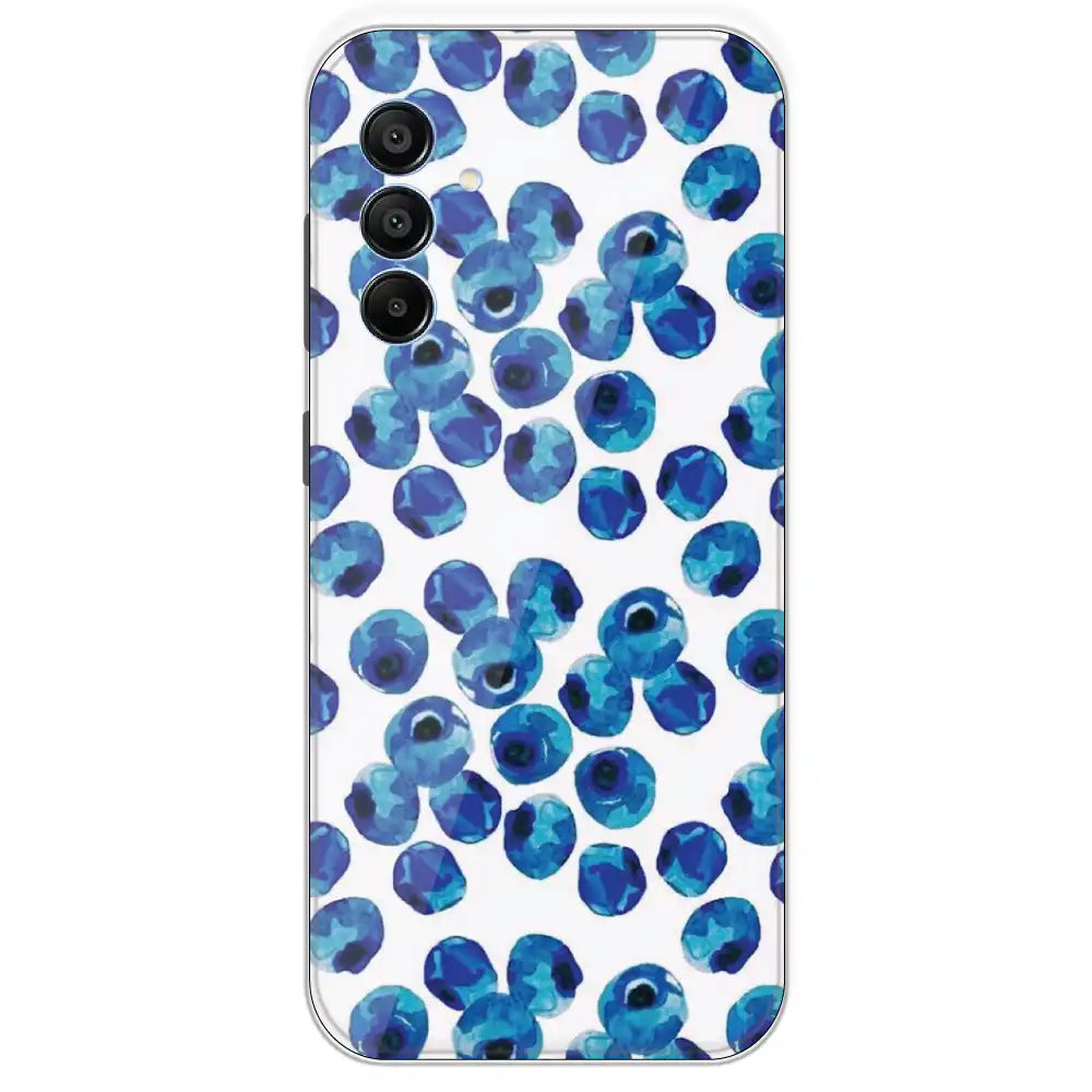 Blueberries - Printed Silicone Case For Samsung Galaxy A15