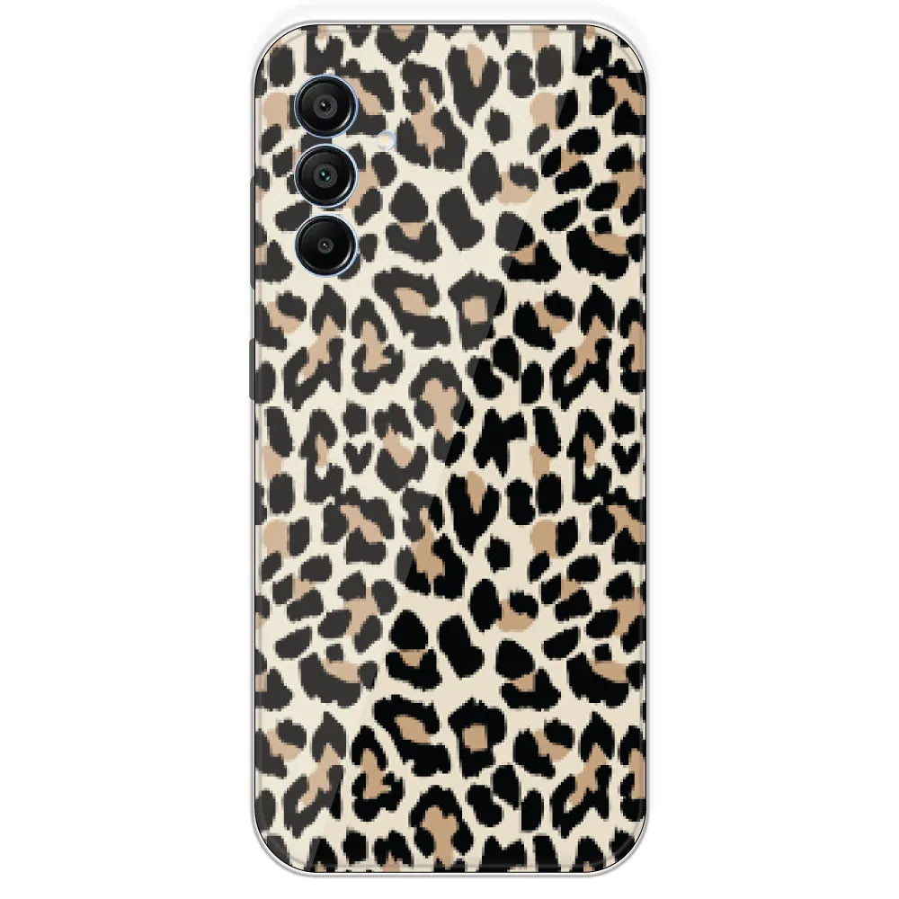 Leopard Print - Printed Silicone Case For Samsung Galaxy A15
