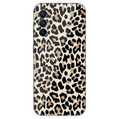 Leopard Print - Printed Silicone Case For Samsung Galaxy A15