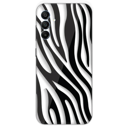 Zebra Print - Printed Silicone Case For Samsung Galaxy A15