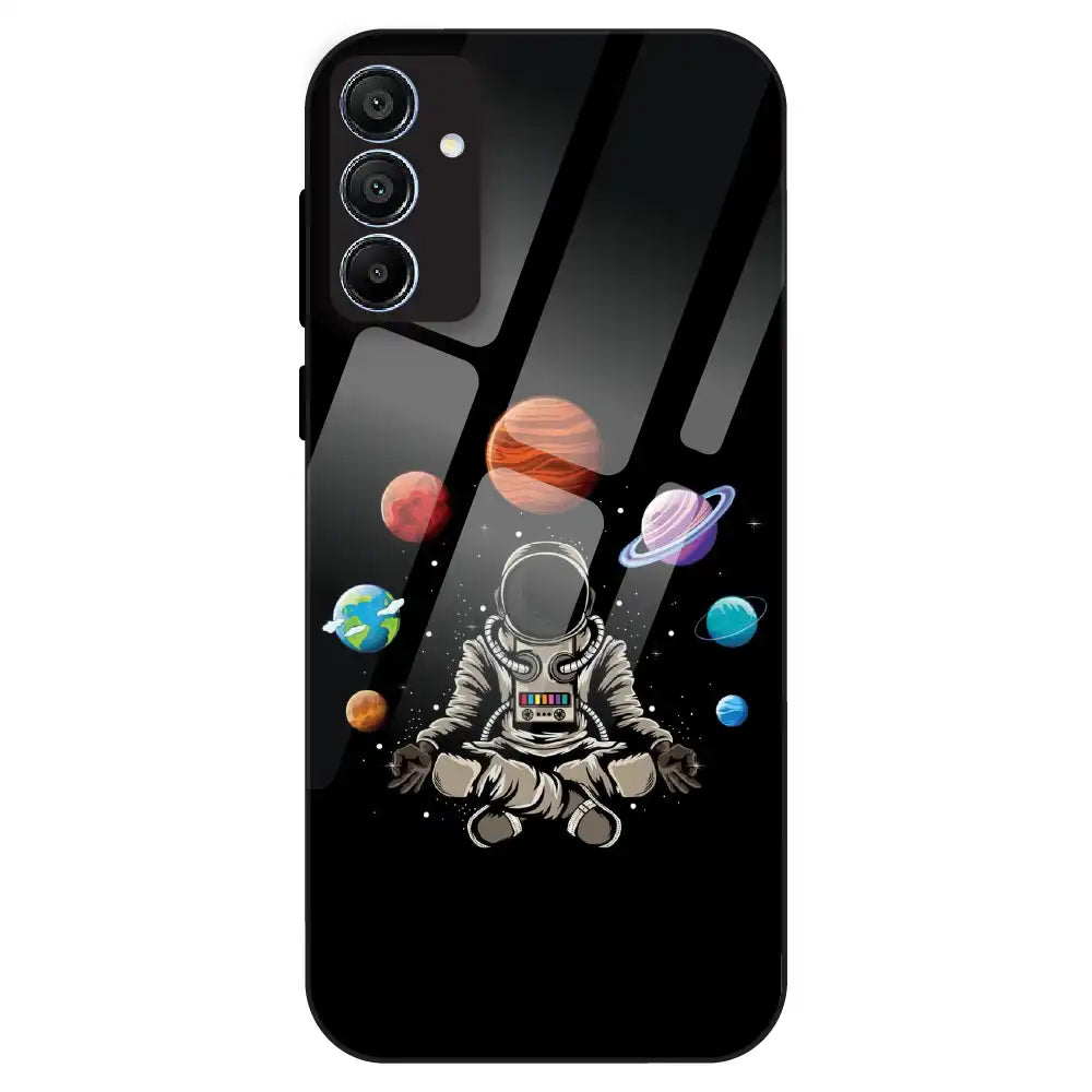 Astronaut Space Vibe - Glass Case For Samsung Galaxy A15