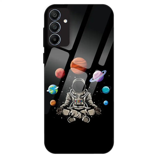Astronaut Space Vibe - Glass Case For Samsung Galaxy A15