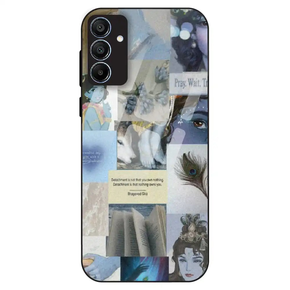 Krishna Aesthetic - Glass Case For Samsung Galaxy A15