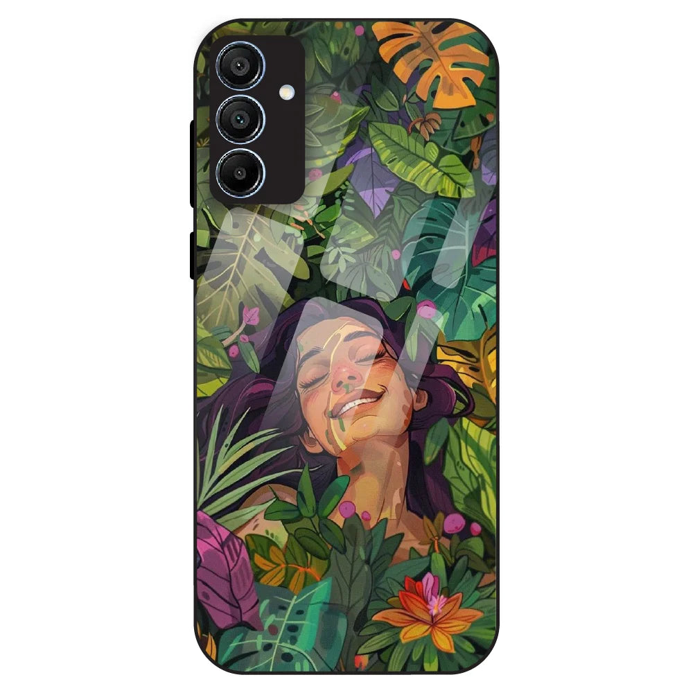 Nature Bliss Aesthetic - Glass Case For Samsung Galaxy A15