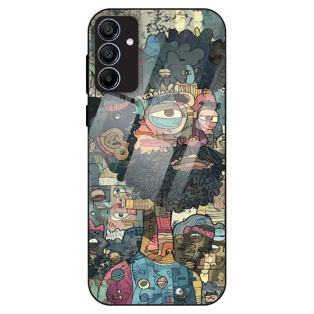 Urban Doodle Art - Glass Case For Samsung Galaxy A15 5G