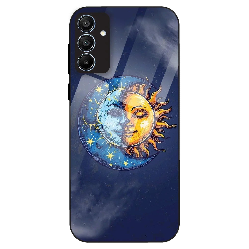Celestial Eclipse Art - Glass Case For Samsung Galaxy A15