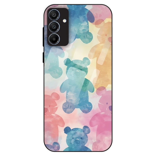 Pastel Teddy Dream - Glass Case For Samsung Galaxy A15