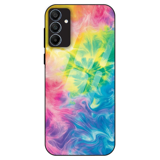 Neon Fluid Dreams - Glass Case For Samsung Galaxy A15