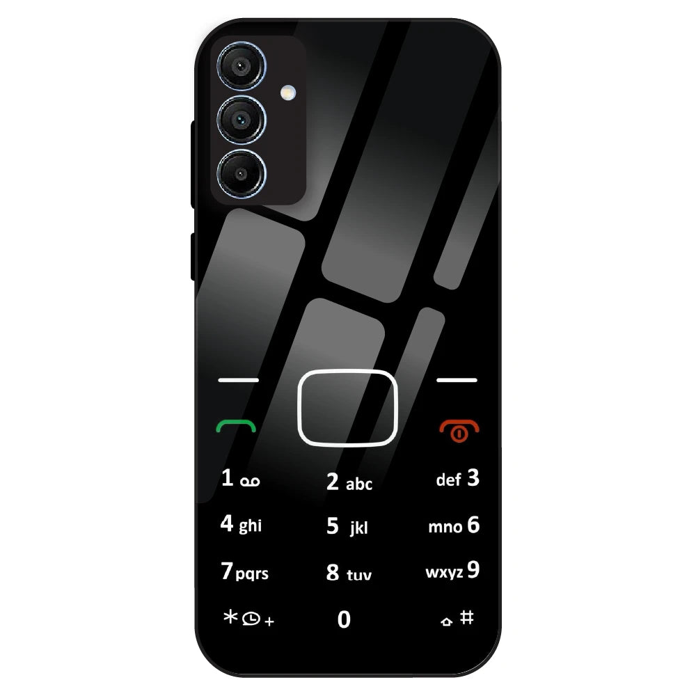Retro Dial Pad Aesthetic - Glass Case For Samsung Galaxy A15