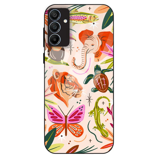 Wild Jungle Creatures - Glass Case For Samsung Galaxy A15