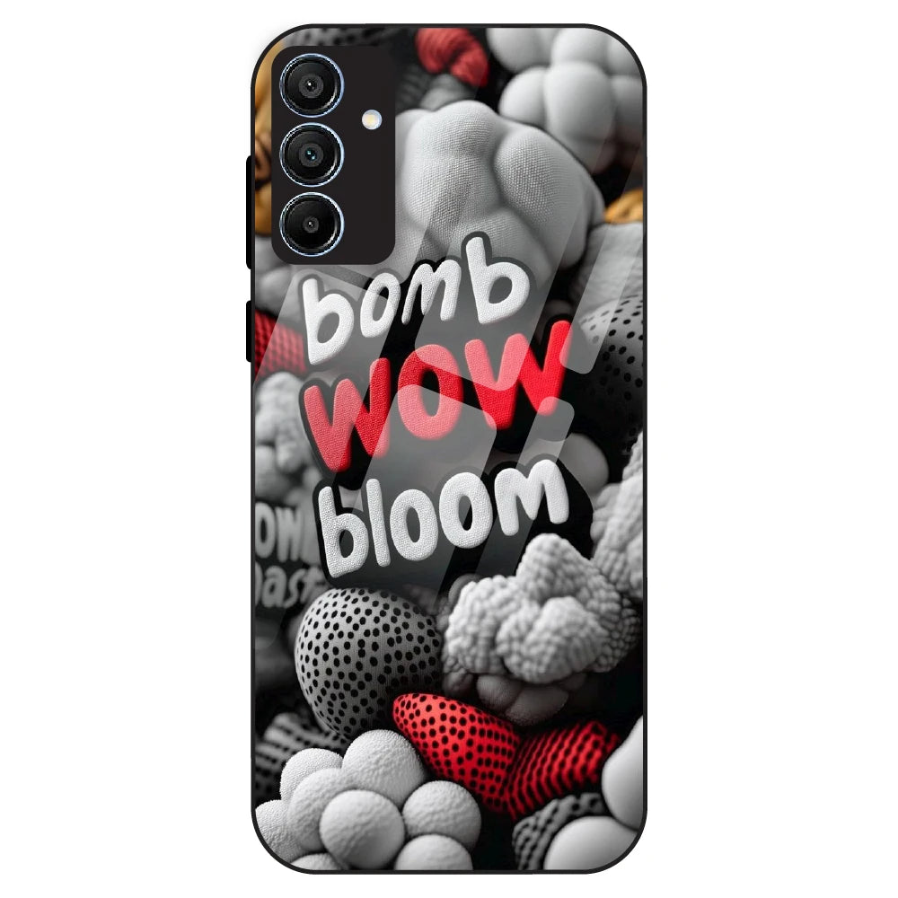 Urban Pop Text Aesthetic - Glass Case For Samsung Galaxy A15