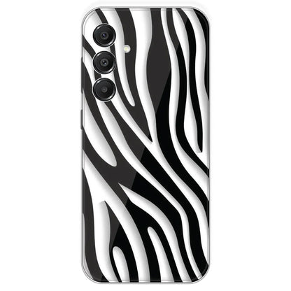 Zebra Print - Printed Silicone Case For Samsung Galaxy A16