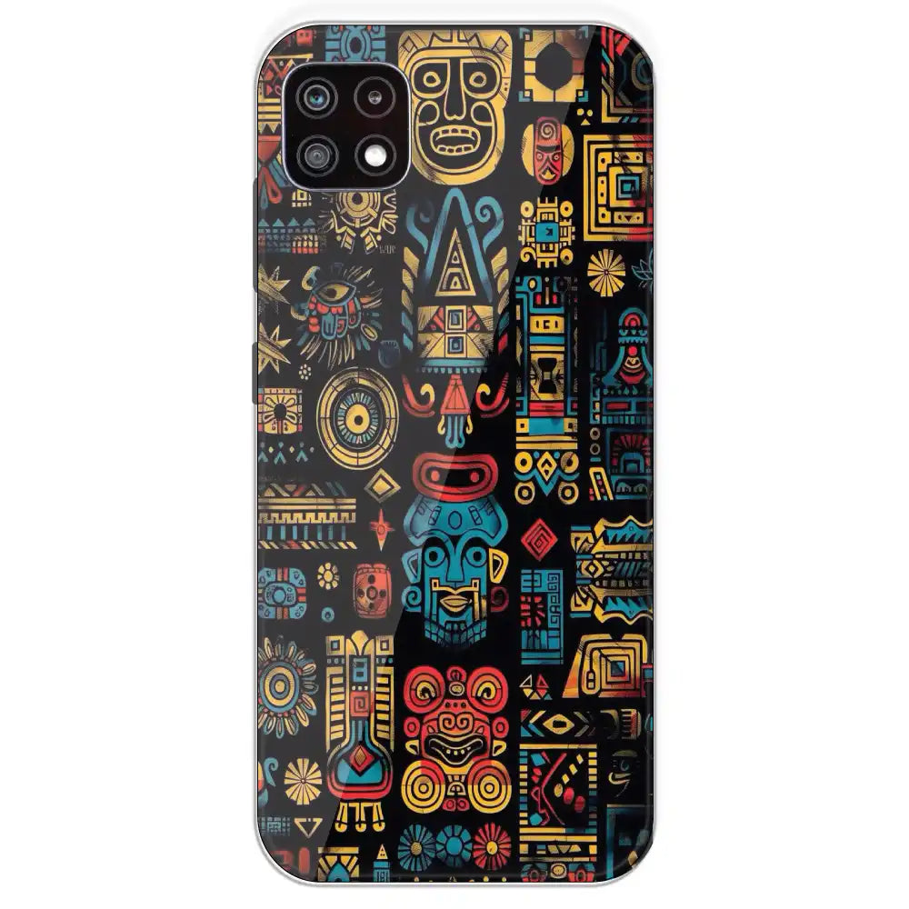 Modern Art - Printed Silicone Case For Samsung Galaxy A22