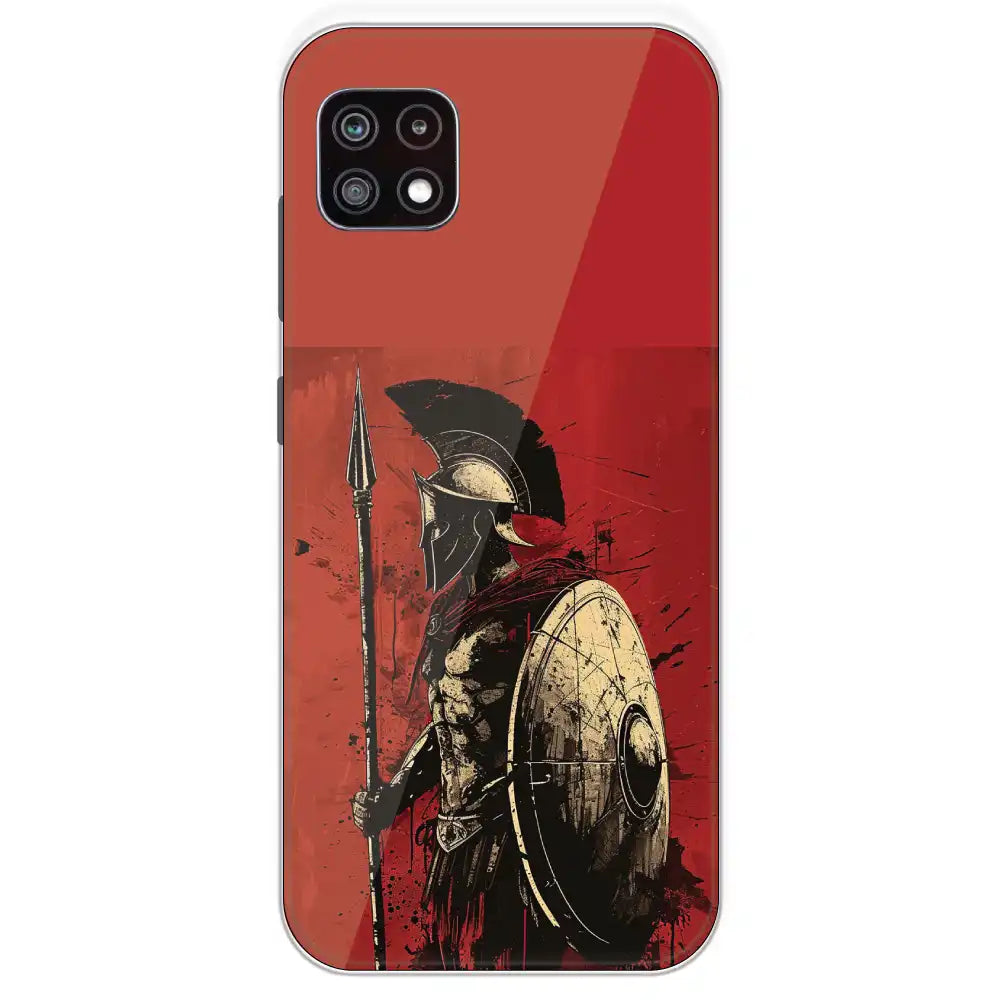 War - Printed Silicone Case For Samsung Galaxy A22