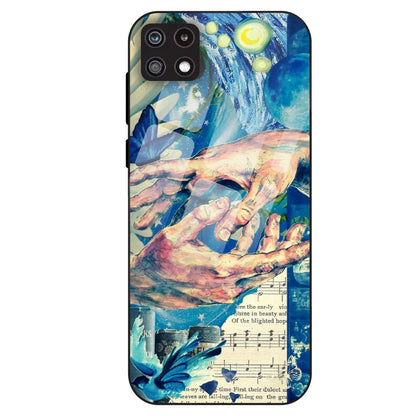 Cosmic Touch - Glass Case For Samsung Galaxy A22