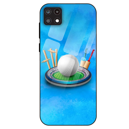 Cricket Fever - Glass Case For Samsung Galaxy A22