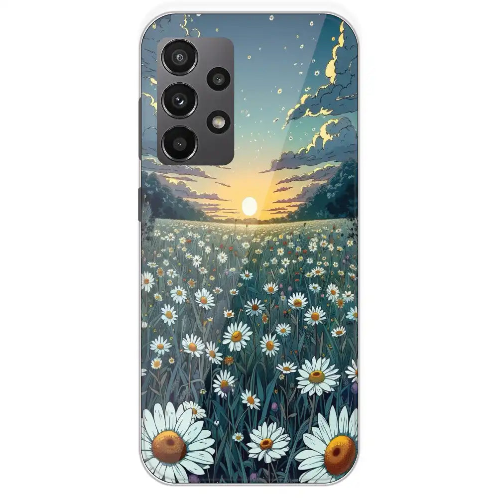 Daisy Sunset - Printed Silicone Case For Samsung Galaxy A23