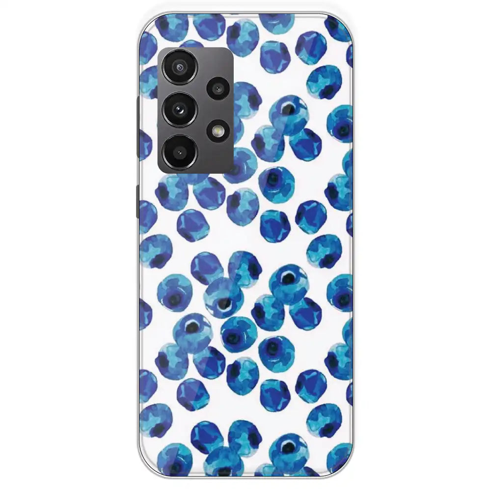 Blueberries - Printed Silicone Case For Samsung Galaxy A23