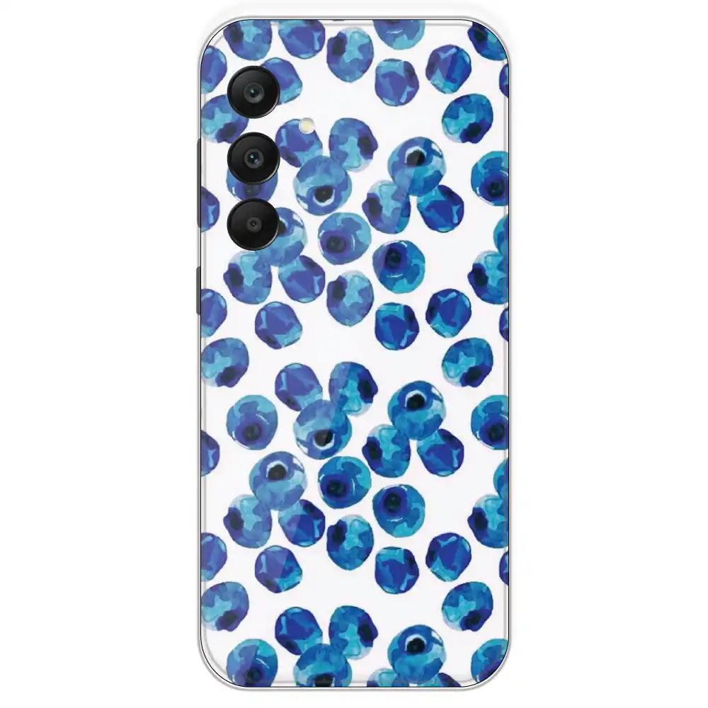 Blueberries - Printed Silicone Case For Samsung Galaxy A25