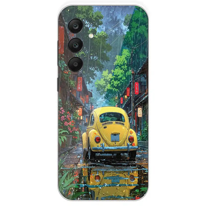Yellow Bettle - Printed Silicone Case For Samsung Galaxy A25