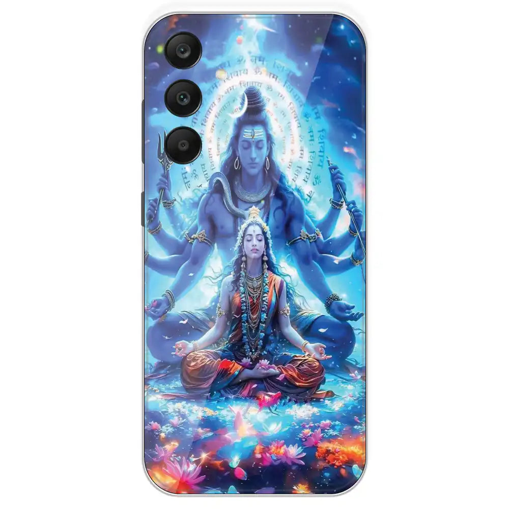 Shiv Parvati - Printed Silicone Case For Samsung Galaxy A25