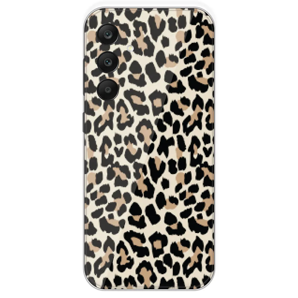 Leopard Print - Printed Silicone Case For Samsung Galaxy A25