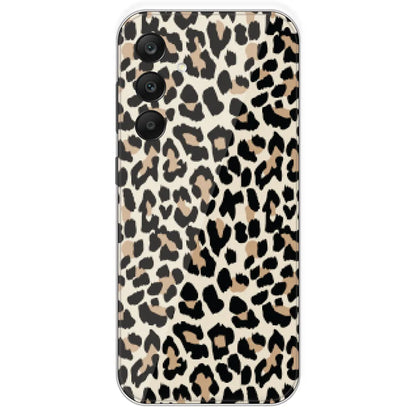 Leopard Print - Printed Silicone Case For Samsung Galaxy A25