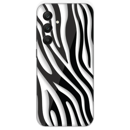 Zebra Print - Printed Silicone Case For Samsung Galaxy A25