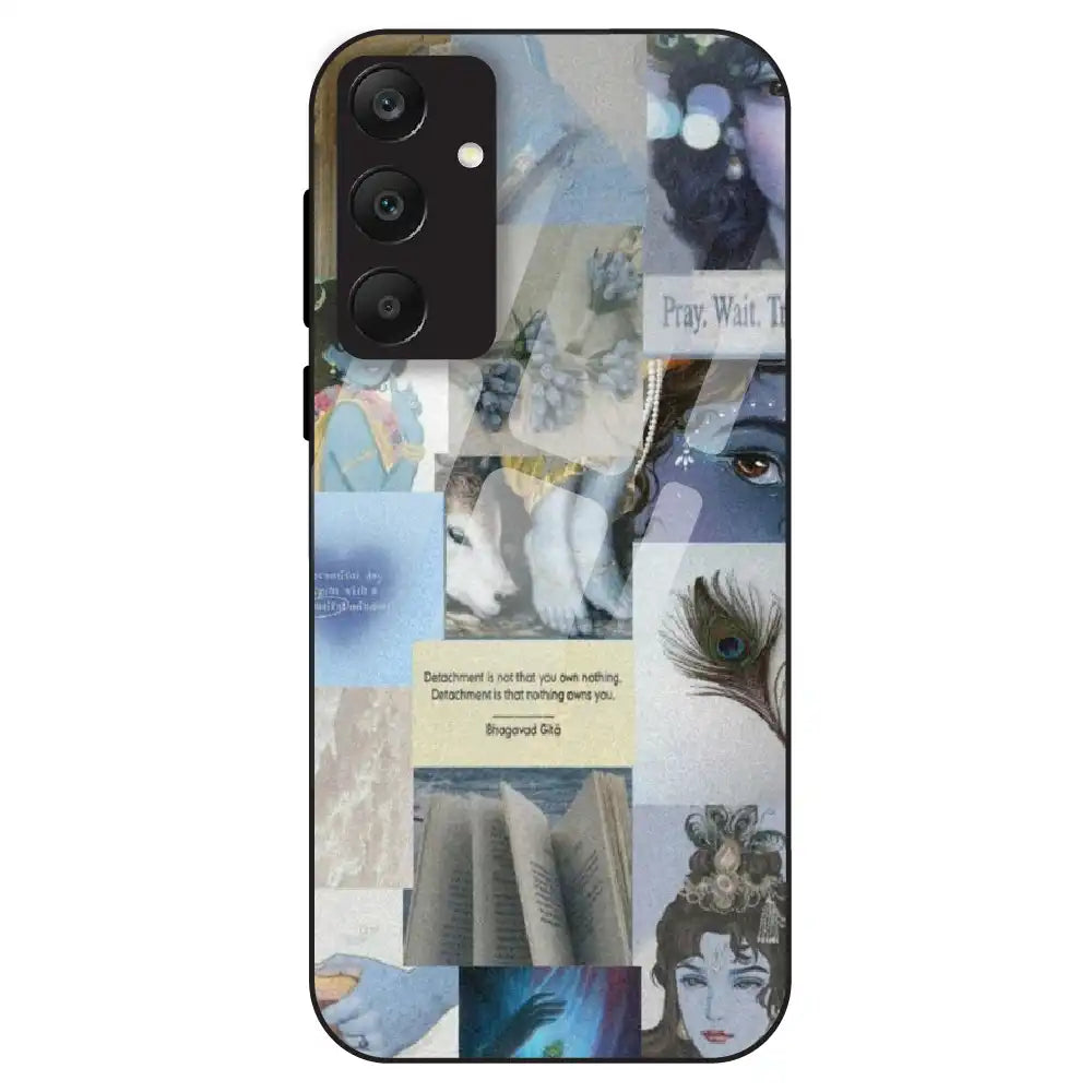 Krishna Aesthetic - Glass Case For Samsung Galaxy A25