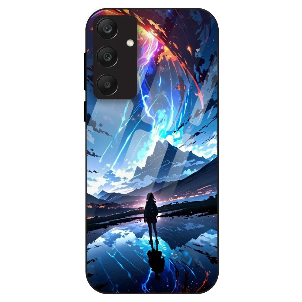 Dreamscape Sky - Glass Case For Samsung Galaxy A25