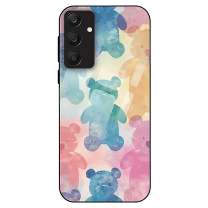 Pastel Teddy Dream - Glass Case For Samsung Galaxy A25