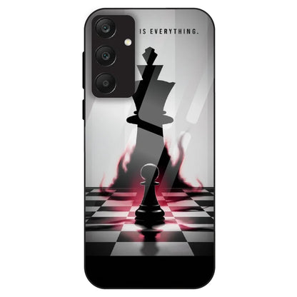 Chess Power Shadow - Glass Case For Samsung Galaxy A25