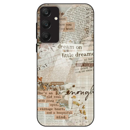 Vintage Quote - Glass Case For Samsung Galaxy A25