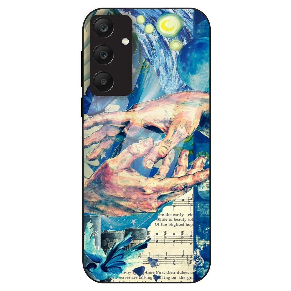 Cosmic Touch - Glass Case For Samsung Galaxy A25