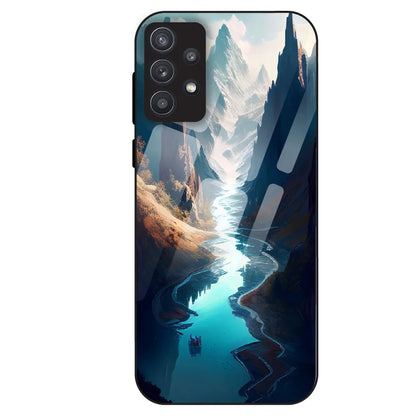 Mystic Valley River - Glass Case For Samsung Galaxy A32