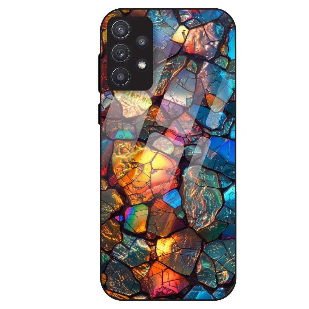 Prism Shards Aesthetic - Glass Case For Samsung Galaxy A32