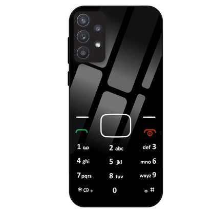 Retro Dial Pad Aesthetic - Glass Case For Samsung Galaxy A32