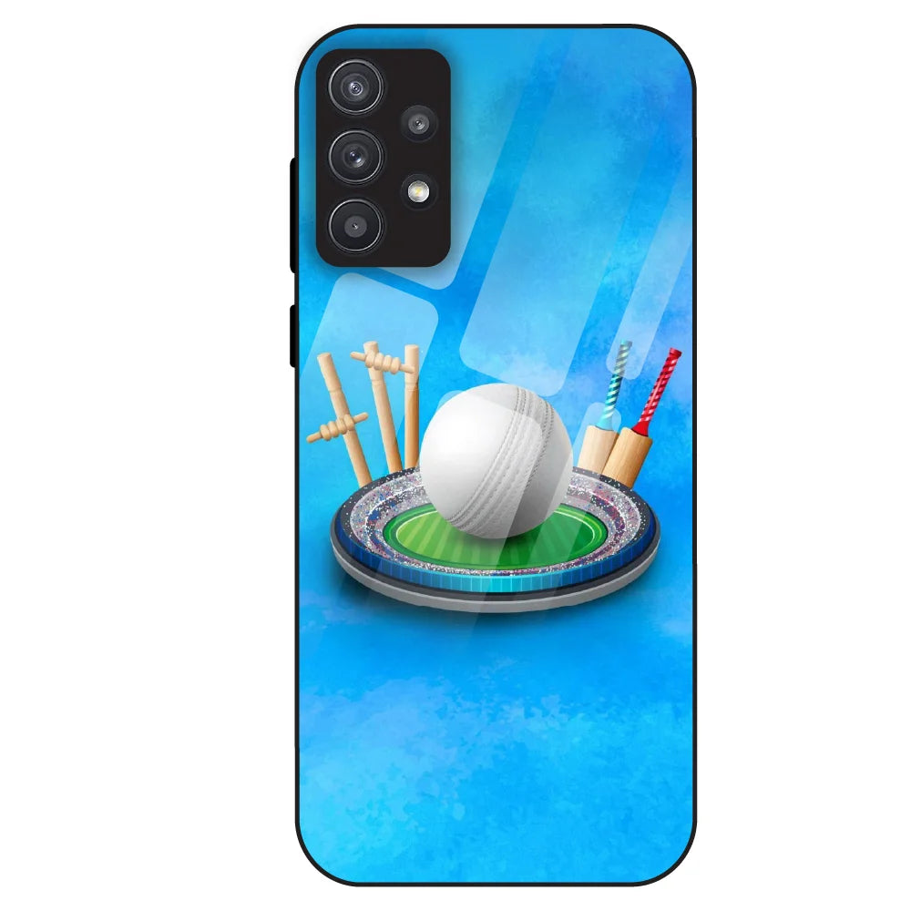 Cricket Fever - Glass Case For Samsung Galaxy A32