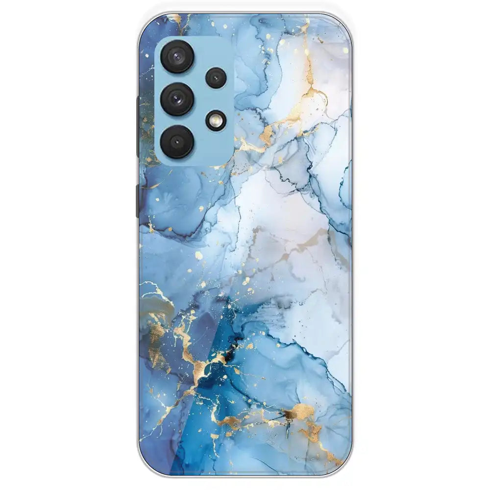 Blue Marble - Printed Silicone Case For Samsung Galaxy A33