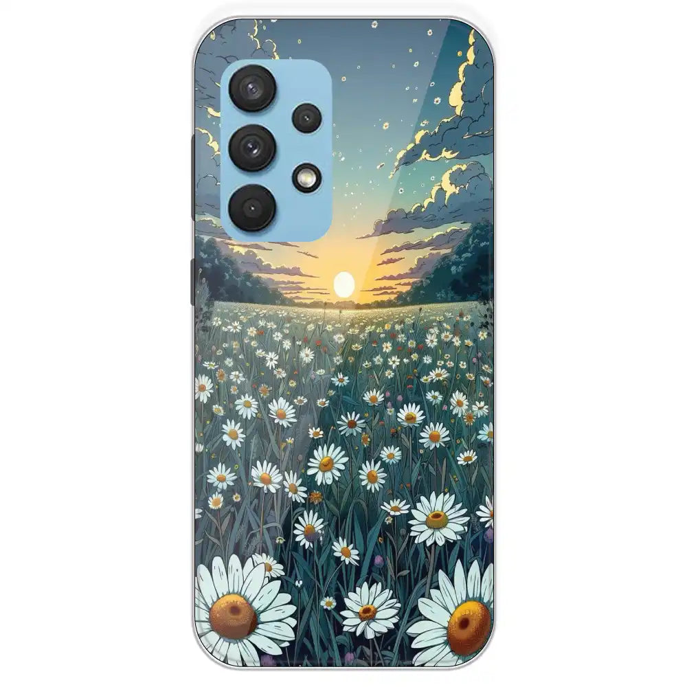 Daisy Sunset - Printed Silicone Case For Samsung Galaxy A33