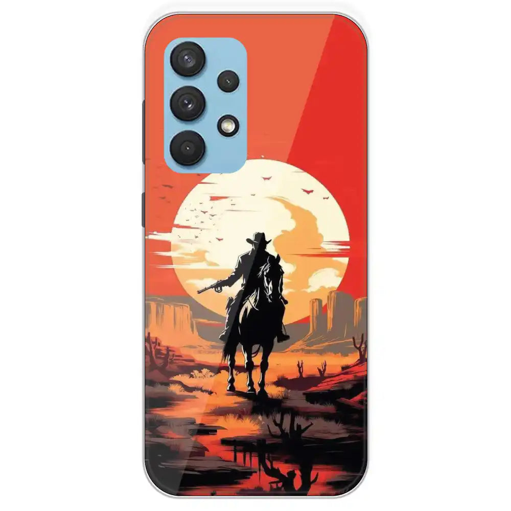 Cowboy - Printed Silicone Case For Samsung Galaxy A33