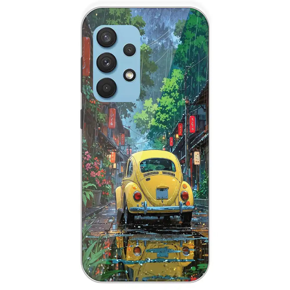 Yellow Bettle - Printed Silicone Case For Samsung Galaxy A33