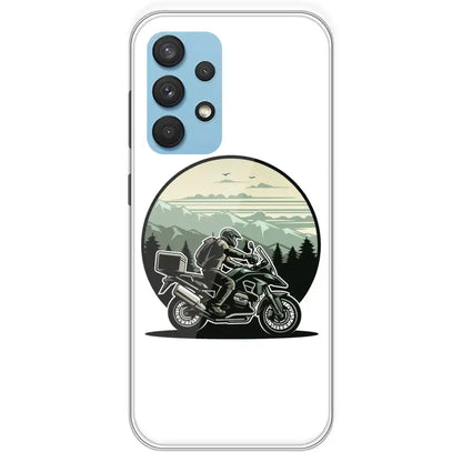 Biker - Printed Silicone Case For Samsung Galaxy A33