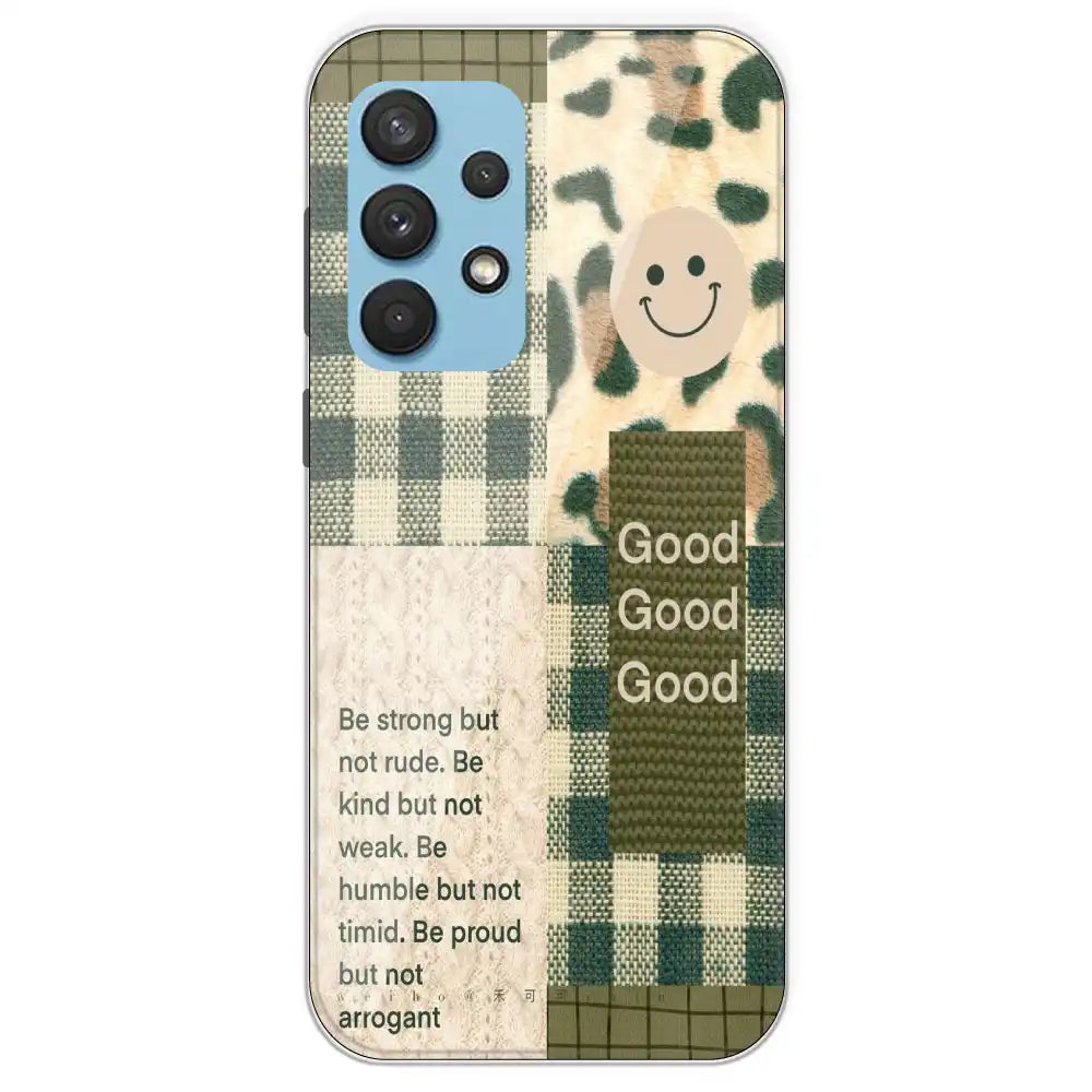 Patchwork Positivity - Printed Silicone Case For Samsung Galaxy A33