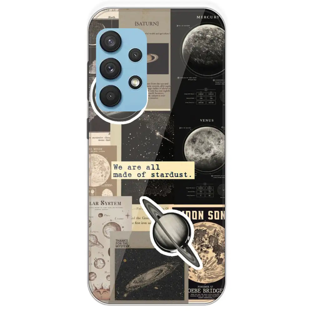Planets - Printed Silicone Case For Samsung Galaxy A33