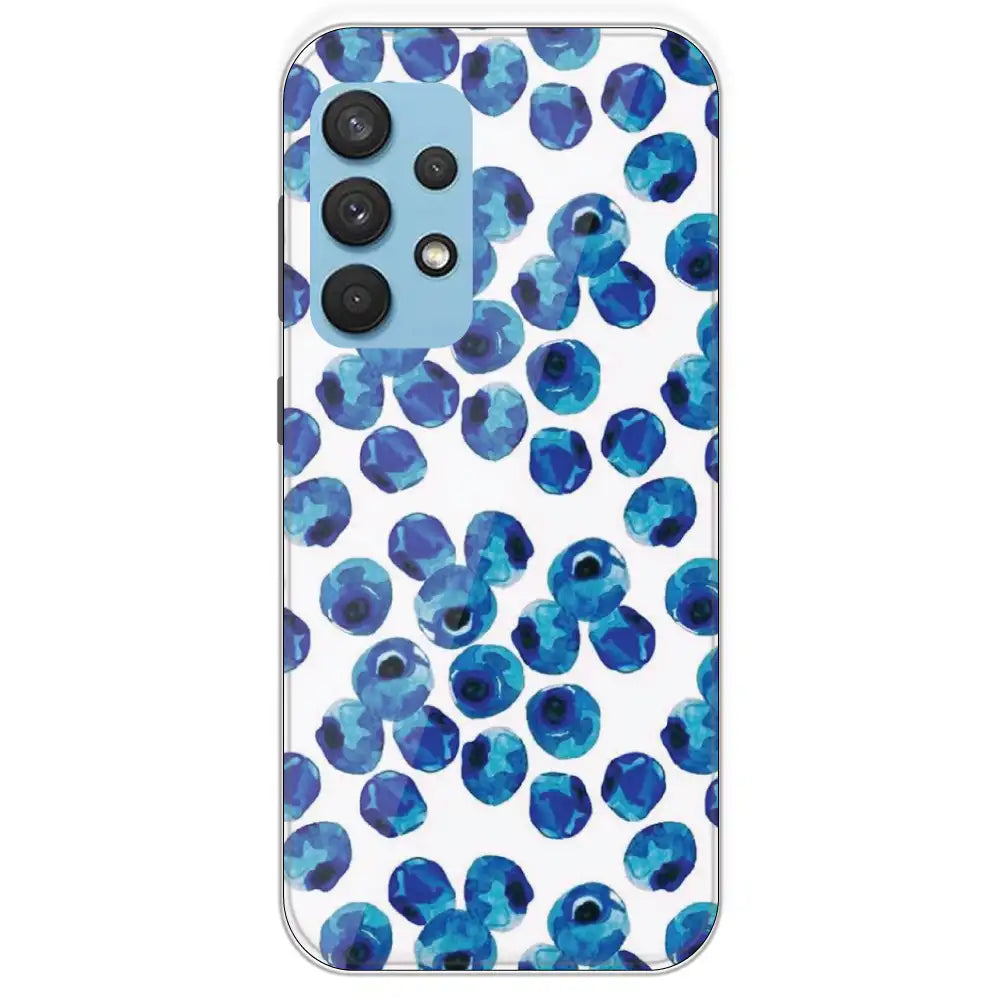 Blueberries - Printed Silicone Case For Samsung Galaxy A33