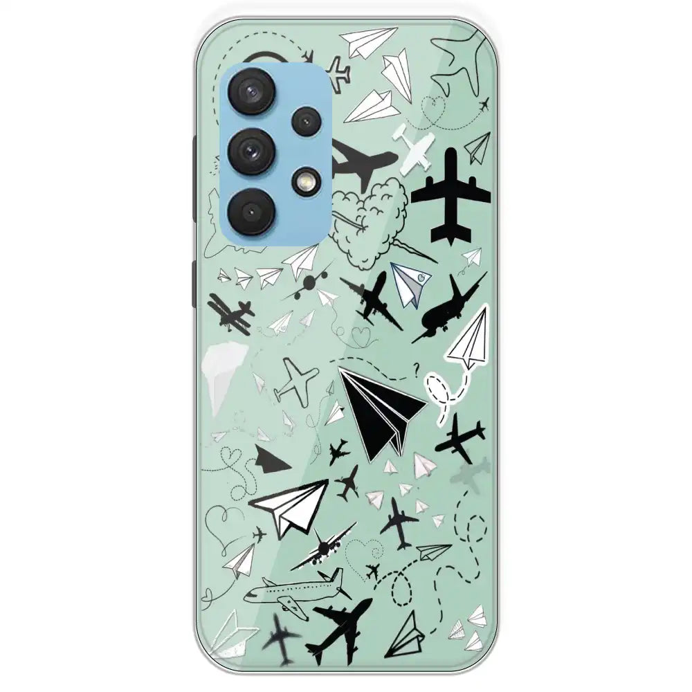 Planes - Printed Silicone Case For Samsung Galaxy A33