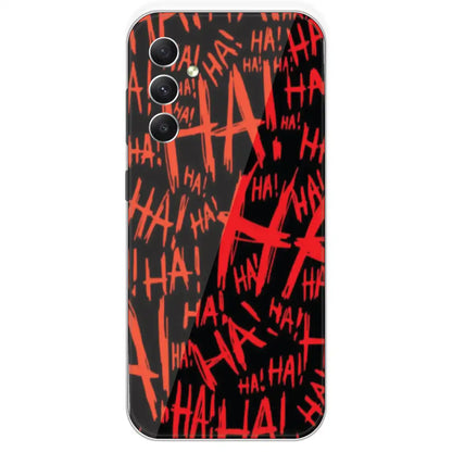 Ha ! - Printed Silicone Case For Samsung Galaxy A34