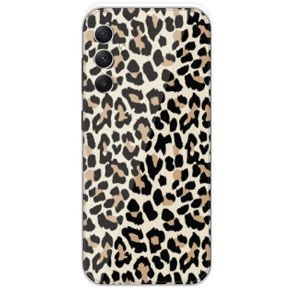 Leopard Print - Printed Silicone Case For Samsung Galaxy A34
