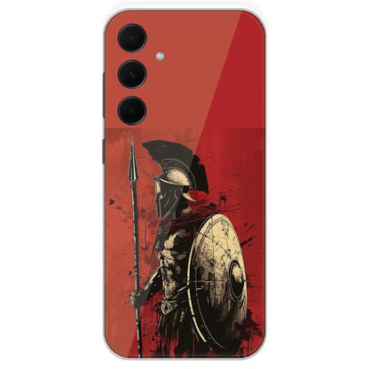 War - Printed Silicone Case For Samsung Galaxy A35